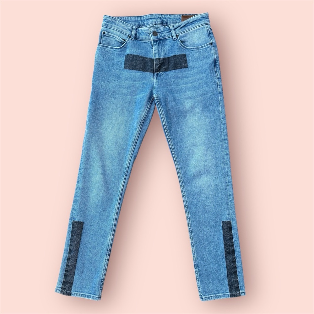 ASOS Men’s Jeans with Black Stripe Details